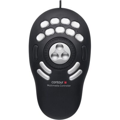 Contour ShuttlePro v2 (Filaire), Souris, Noir Contour ShuttlePro v2 (Filaire), Souris, Noir