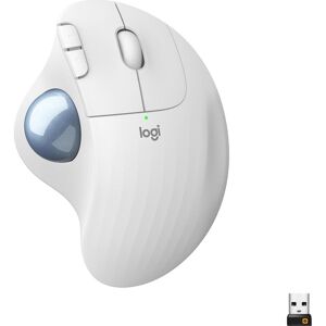 Logitech Ergo M575 (Sans fil), Souris, Blanc Logitech Ergo M575 (Sans fil), Souris, Blanc