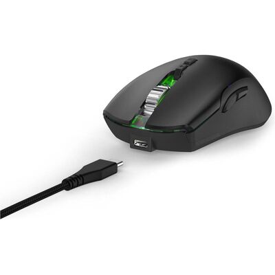Urage Souris de jeu Reaper 510 sans fil, noire (Filaire, Sans fil), Souris, Noir Urage Souris de jeu Reaper 510 sans fil, noire (Filaire, Sans fil), Souris, Noir