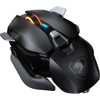 Cougar Dualblader (Filaire), Souris, Noir Cougar Dualblader (Filaire), Souris, Noir