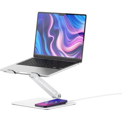 Support pour ordinateur portable Alogic Elite Power - Chargeur sans fil - Support pour ordinateur portable Support pour ordinateur portable Alogic Elite Power - Chargeur sans fil - Support pour ordinateur portable