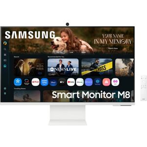 Samsung Smart M8 - M80F (3840 x 2160 pixels, 32"), Moniteur, Blanc Samsung Smart M8 - M80F (3840 x 2160 pixels, 32"), Moniteur, Blanc