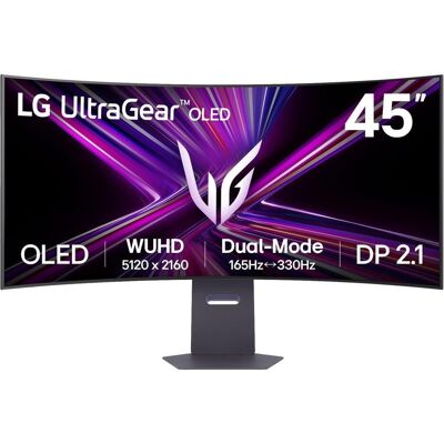 LG UltraGear 45GX950A-B (5120 x 2160 pixels, 44.50"), Moniteur, Noir LG UltraGear 45GX950A-B (5120 x 2160 pixels, 44.50"), Moniteur, Noir