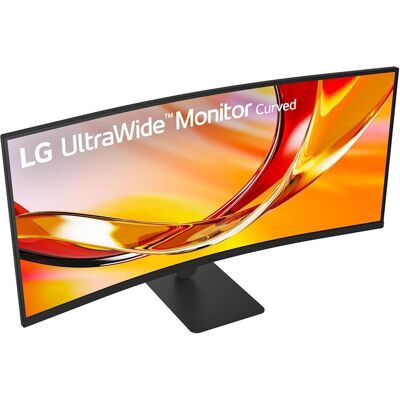 LG 27 VA MONITOR CURVED 34U601B-B (3440 x 1440 pixels, 34"), Moniteur, Noir LG 27 VA MONITOR CURVED 34U601B-B (3440 x 1440 pixels, 34"), Moniteur, Noir