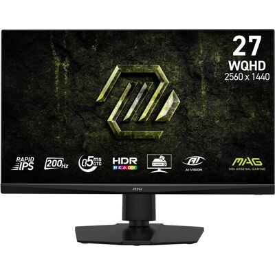 MSI MAG 272QPF E20 (2560 x 1440 pixels, 27"), Moniteur, Noir MSI MAG 272QPF E20 (2560 x 1440 pixels, 27"), Moniteur, Noir