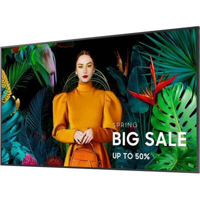 Samsung QB65C (3840 x 2160 pixels, 65"), Affichage dynamique, Noir Samsung QB65C (3840 x 2160 pixels, 65"), Affichage dynamique, Noir