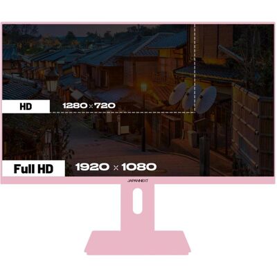 Japannext 60,5cm JN-I238FHD120F-HSP-PK 16:9 HDMI pink FHD (1920 x 1080 pixels, 23.80"), Moniteur, Pink Japannext 60,5cm JN-I238FHD120F-HSP-PK 16:9 HDMI pink FHD (1920 x 1080 pixels, 23.80"), Moniteur, Pink