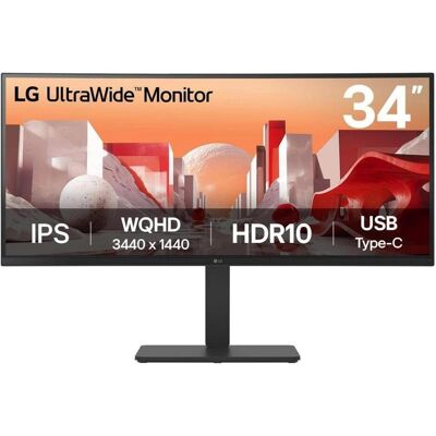 LG UltraWide 34BA75QE-B (3440 x 1440 pixels, 34"), Moniteur, Noir LG UltraWide 34BA75QE-B (3440 x 1440 pixels, 34"), Moniteur, Noir