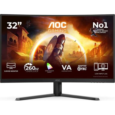 AOC C32G42ZE (1920 x 1080 pixels, 31.50"), Moniteur, Noir, Rouge AOC C32G42ZE (1920 x 1080 pixels, 31.50"), Moniteur, Noir, Rouge
