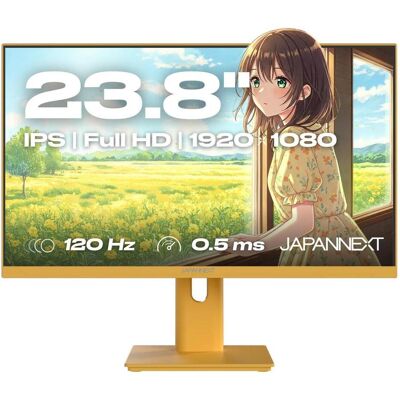 Japannext 60,5cm JN-I238FHD120F-HSP-YE 16:9 HDMI gelb FHD (1920 x 1080 pixels, 23.80"), Moniteur, Jaune Japannext 60,5cm JN-I238FHD120F-HSP-YE 16:9 HDMI gelb FHD (1920 x 1080 pixels, 23.80"), Moniteur, Jaune