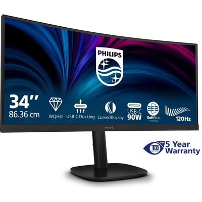 Philips 34B2U3600C (3440 x 1440 pixels, 34"), Moniteur, Noir Philips 34B2U3600C (3440 x 1440 pixels, 34"), Moniteur, Noir