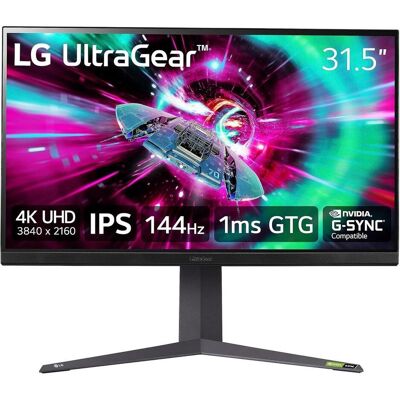 LG UltraGear 32GR93U-B (3840 x 2160 pixels, 31.50"), Moniteur, Violet, Gris, Noir LG UltraGear 32GR93U-B (3840 x 2160 pixels, 31.50"), Moniteur, Violet, Gris, Noir