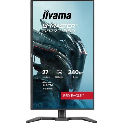 IIYAMA 68.6cm (27") GB2771HSU-B1 16:9 2xHDMI+DP+USB-C (1920 x 1080 pixels, 27"), Moniteur, Noir IIYAMA 68.6cm (27") GB2771HSU-B1 16:9 2xHDMI+DP+USB-C (1920 x 1080 pixels, 27"), Moniteur, Noir