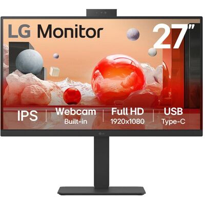 LG 27" 27BA850-B (1920 x 1080 pixels, 27"), Moniteur, Noir LG 27" 27BA850-B (1920 x 1080 pixels, 27"), Moniteur, Noir