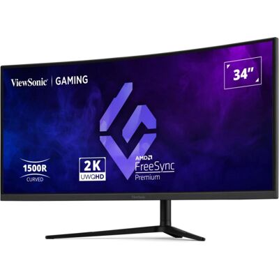 ViewSonic VX3418C-2K (3440 x 1440 pixels, 34"), Moniteur, Noir ViewSonic VX3418C-2K (3440 x 1440 pixels, 34"), Moniteur, Noir