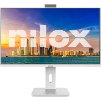 Nilox NXM27RWEB02W (1920 x 1080 pixels, 27"), Moniteur, Blanc Nilox NXM27RWEB02W (1920 x 1080 pixels, 27"), Moniteur, Blanc