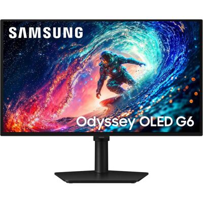 Samsung Odyssey OLED G6 – G61SH (2560 x 1440 pixels, 27"), Moniteur, Noir Samsung Odyssey OLED G6 – G61SH (2560 x 1440 pixels, 27"), Moniteur, Noir