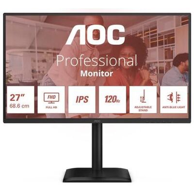 AOC 27E4U (1920 x 1080 pixels, 27"), Moniteur, Noir AOC 27E4U (1920 x 1080 pixels, 27"), Moniteur, Noir