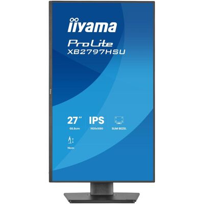IIYAMA XB2797HSU-B1 (1920 x 1080 pixels, 27"), Moniteur, Noir IIYAMA XB2797HSU-B1 (1920 x 1080 pixels, 27"), Moniteur, Noir