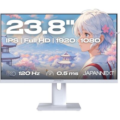 Japannext 60,5cm JN-I238FHD120F-HSP-W 16:9 HDMI weiss FHD (1920 x 1080 pixels, 23.80"), Moniteur, Blanc Japannext 60,5cm JN-I238FHD120F-HSP-W 16:9 HDMI weiss FHD (1920 x 1080 pixels, 23.80"), Moniteur, Blanc