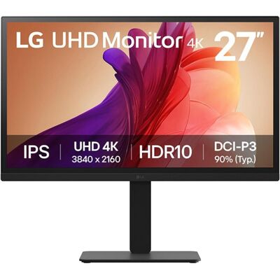 LG UltraFine 27BA45U-B (3840 x 2160 pixels, 27"), Moniteur, Noir LG UltraFine 27BA45U-B (3840 x 2160 pixels, 27"), Moniteur, Noir