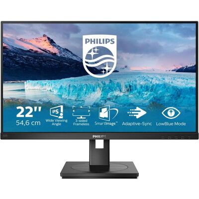 Philips 222S1AE/00 (1920 x 1080 pixels, 21.50"), Moniteur, Noir Philips 222S1AE/00 (1920 x 1080 pixels, 21.50"), Moniteur, Noir