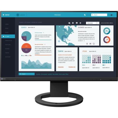 Eizo EV2490 FlexScan (1920 x 1080 pixels, 23.80"), Moniteur, Noir Eizo EV2490 FlexScan (1920 x 1080 pixels, 23.80"), Moniteur, Noir