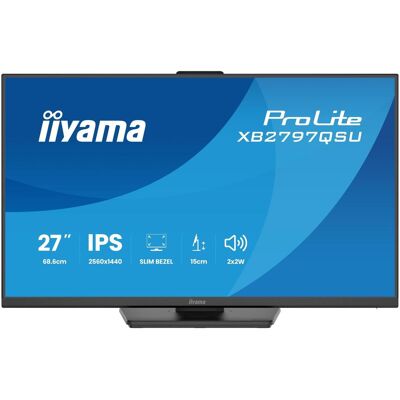 IIYAMA Monitor XB2797QSU-B1 (2560 x 1440 pixels, 27"), Moniteur, Noir IIYAMA Monitor XB2797QSU-B1 (2560 x 1440 pixels, 27"), Moniteur, Noir