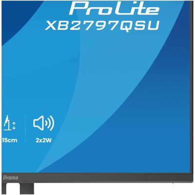 IIYAMA Monitor XB2797QSU-B1 (2560 x 1440 pixels, 27"), Moniteur, Noir IIYAMA Monitor XB2797QSU-B1 (2560 x 1440 pixels, 27"), Moniteur, Noir