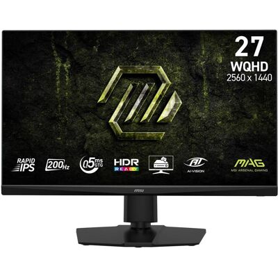 MSI MAG 272QPF E20 (2560 x 1440 pixels, 27"), Moniteur, Noir MSI MAG 272QPF E20 (2560 x 1440 pixels, 27"), Moniteur, Noir