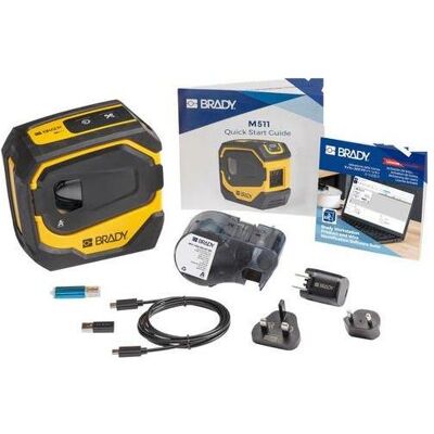 Brady M511 Label Printer with (300 dpi), Imprimante d'étiquettes, Noir Brady M511 Label Printer with (300 dpi), Imprimante d'étiquettes, Noir