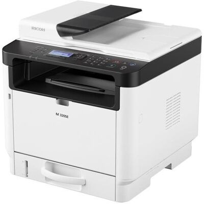 Ricoh M 320FSE A4 mono Laser MFP 4 in 1 (Laser, Noir et blanc), Imprimante, Noir Ricoh M 320FSE A4 mono Laser MFP 4 in 1 (Laser, Noir et blanc), Imprimante, Noir