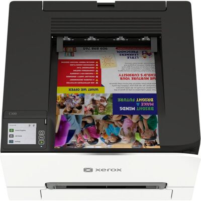Xerox C300 A4 30PPM WRL DUPLEX (Laser, Couleur), Imprimante, Blanc, Noir Xerox C300 A4 30PPM WRL DUPLEX (Laser, Couleur), Imprimante, Blanc, Noir