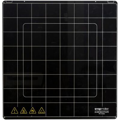 Snapmaker Plaque en verre PEI pour Artisan (Plat), Imprimante 3D : accessoires Snapmaker Plaque en verre PEI pour Artisan (Plat), Imprimante 3D : accessoires