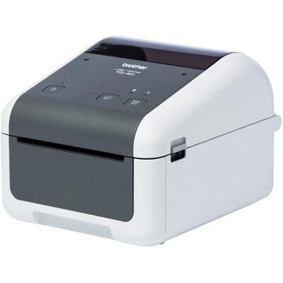 Brother TD-4215D (203 dpi), Imprimante d'étiquettes, Blanc, Gris Brother TD-4215D (203 dpi), Imprimante d'étiquettes, Blanc, Gris