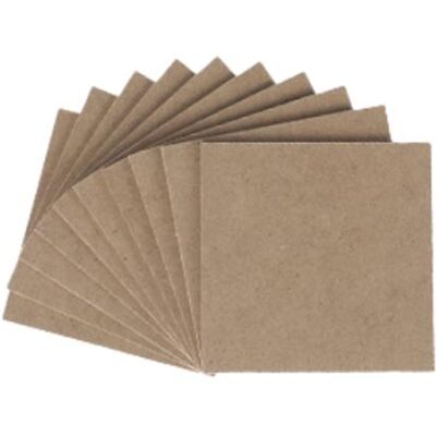 Snapmaker Panneaux MDF 80x80x3mm 10 pièces (Plat), Imprimante 3D : accessoires Snapmaker Panneaux MDF 80x80x3mm 10 pièces (Plat), Imprimante 3D : accessoires