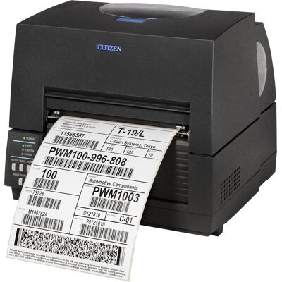 Citizen CL-S6621 IMPRIMANTE D'ÉTIQUETTES (203 dpi), Imprimante d'étiquettes, Noir Citizen CL-S6621 IMPRIMANTE D'ÉTIQUETTES (203 dpi), Imprimante d'étiquettes, Noir