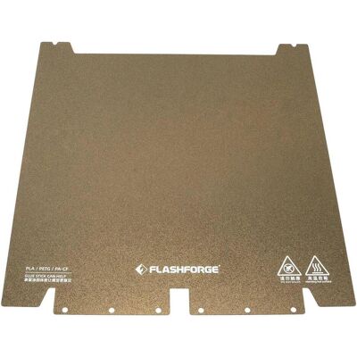 FlashForge Guider3 Plus/Ultra Pei Flex Steel Plate, Imprimante 3D : accessoires FlashForge Guider3 Plus/Ultra Pei Flex Steel Plate, Imprimante 3D : accessoires