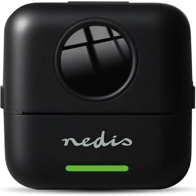 Nedis Printer White / Black Bluetooth 200 DPI Mobile Photography Black (Thermodirecte, Noir et blanc), Imprimante, Noir Nedis Printer White / Black Bluetooth 200 DPI Mobile Photography Black (Thermodirecte, Noir et blanc), Imprimante, Noir
