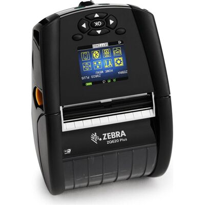 Zebra ZQ620 PLus, 19mm noyau, RS232, BT (BLE), 8 points/mm (203dpi) (203 dpi), Imprimante d'étiquettes, Noir Zebra ZQ620 PLus, 19mm noyau, RS232, BT (BLE), 8 points/mm (203dpi) (203 dpi), Imprimante d'étiquettes, Noir