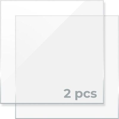 XTool MAKEBLOCK 3MM Clear acrylic 30*30cm 2pcs (Plat), Imprimante 3D : accessoires XTool MAKEBLOCK 3MM Clear acrylic 30*30cm 2pcs (Plat), Imprimante 3D : accessoires