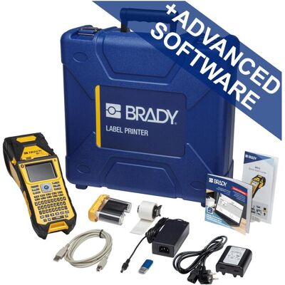 Brady M610-CYR-BT-PWID, imprimante mobile à transfert thermique, clavier CYRILLIC, avec PWIDS, connexion (300 dpi), Imprimante d'étiquettes Brady M610-CYR-BT-PWID, imprimante mobile à transfert thermique, clavier CYRILLIC, avec PWIDS, connexion (300 dpi), Imprimante d'étiquettes