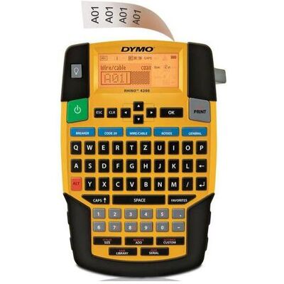 Imprimante d'étiquettes Dymo Rhino 4200 Multi-couleurs - Qualité industrielle Imprimante d'étiquettes Dymo Rhino 4200 Multi-couleurs - Qualité industrielle