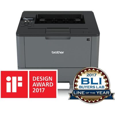 Brother Hl-L5200dw (Laser, Noir et blanc), Imprimante, Noir, Gris Brother Hl-L5200dw (Laser, Noir et blanc), Imprimante, Noir, Gris