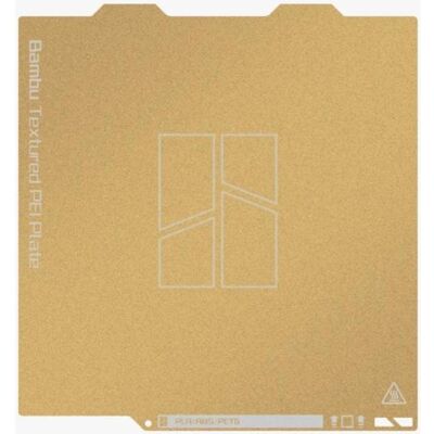 Bambu Lab - A1 mini - Bambu Textured PEI Plate Gold, Imprimante 3D : accessoires Bambu Lab - A1 mini - Bambu Textured PEI Plate Gold, Imprimante 3D : accessoires