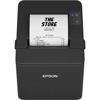 Epson TM-T20IV, 8 Punkte/mm (203dpi), Cutter, USB, RS232 (RS-232, USB), Imprimante de caisse, Noir Epson TM-T20IV, 8 Punkte/mm (203dpi), Cutter, USB, RS232 (RS-232, USB), Imprimante de caisse, Noir