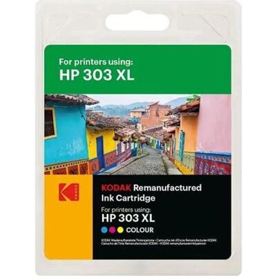Kodak Cartouche d'impression, 303XL (T6N03AE) color (cyan, magenta, ) 18 ml - HP (compatible) (C, M, Y) Kodak Cartouche d'impression, 303XL (T6N03AE) color (cyan, magenta, ) 18 ml - HP (compatible) (C, M, Y)