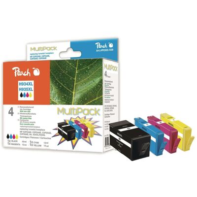 Cartouche d'encre Peach 0F319491 - Grand rendement - 4 pièces Cartouche d'encre Peach 0F319491 - Grand rendement - 4 pièces