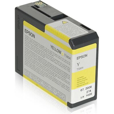Cartouche d'encre Jaune Epson C13T580400 - Cartouche d'encre pour imprimante Cartouche d'encre Jaune Epson C13T580400 - Cartouche d'encre pour imprimante