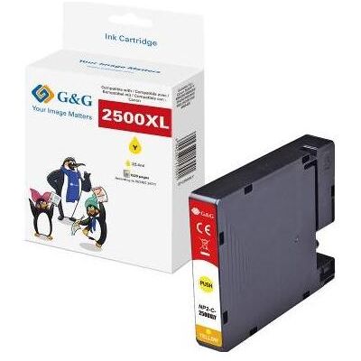 G&G, Cartouche d'impression, XL-Druckerpatrone kompatibel mit Canon PGI-2500XLY (Y) G&G, Cartouche d'impression, XL-Druckerpatrone kompatibel mit Canon PGI-2500XLY (Y)